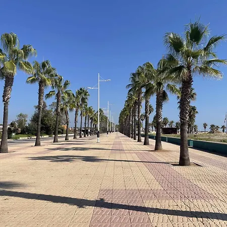 Port Arenal Con Terraza Y Piscina * Burriana