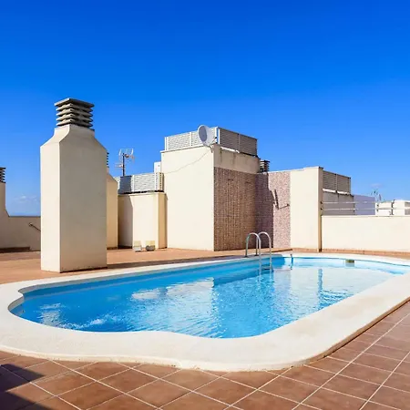 Port Arenal Con Terraza Y Piscina *
